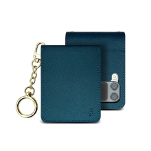 바이런 갤럭시Z플립 천연소가죽 케이스