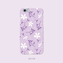 봄맞이꽃패턴 하드케이스