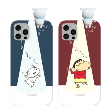 [피규어 슬림 하드] 짱구는 못말려 흰둥이와 함께 춤을