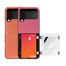 [Z플립3/4공용 마그네틱 가드범퍼] 비비드아웃핏