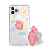 [방탄 젤하드+클리어 챠밍톡] 와글스튜디오 (Z플립1/3/Z플립4 기종 추가)