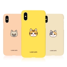 [TryCozy] 고양이얼굴 3D곡면하드케이스