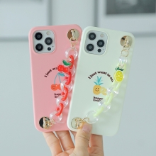 [TryCozy] 해피프룻 친구들 체인 3D곡면하드케이스