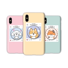 [TryCozy] 펫스타그램 3D곡면하드케이스+원형 스마트톡