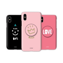 [TryCozy] 커플 3D곡면하드케이스+원형 스마트톡