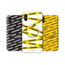 [TryCozy] 경고문구 3D곡면하드케이스+원형 스마트톡