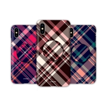 [TryCozy] 사선체크 3D곡면하드케이스+원형 스마트톡