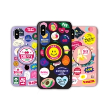 [TryCozy] 컬러팝패치 3D곡면하드케이스+원형 스마트톡