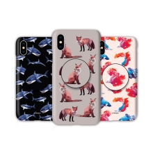 [TryCozy] 와일드애니멀 3D곡면하드케이스+원형 스마트톡