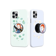 [Anne]빨강머리앤 플라워써클 스마트톡 3D곡면하드케이스