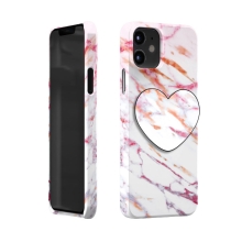 [TryCozy] 마블페인팅 3D곡면하드케이스+하트 스마트톡