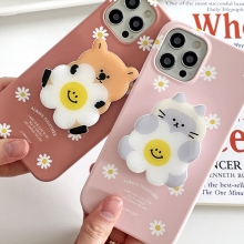 [TryCozy] 동물 데이지 3D곡면하드케이스+에폭시 스마트톡