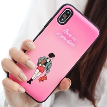 [TryCozy] 네온아저씨와소녀 카드도어범퍼케이스