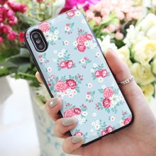 [TryCozy] 로즈플라워 카드도어범퍼케이스