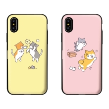 [TryCozy] 액션냥이댕이 카드도어범퍼케이스