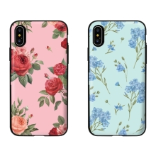 [TryCozy] 수채화플라워 카드도어범퍼케이스