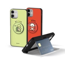 [Silver Bell]실버벨 귀염뽀짝 시즌1 카드도어범퍼케이스+원형 스마트톡