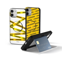 [TryCozy] 경고문구 카드도어범퍼케이스+원형 스마트톡