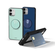 [TryCozy] 꽃길 카드도어범퍼케이스+원형 스마트톡