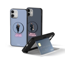 [TryCozy] 네온아저씨와소녀 카드도어범퍼케이스+원형 스마트톡