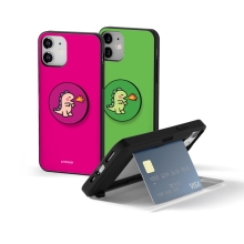 [TryCozy] 다이노 카드도어범퍼케이스+원형 스마트톡