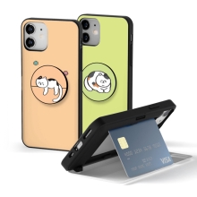 [TryCozy] 뚱냥이 카드도어범퍼케이스+원형 스마트톡