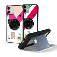 [TryCozy] 레트로카메라 카드도어범퍼케이스+원형 스마트톡