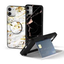 [TryCozy] 마블페인팅 카드도어범퍼케이스+원형 스마트톡