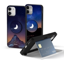 [TryCozy] 밤하늘달 카드도어범퍼케이스+원형 스마트톡