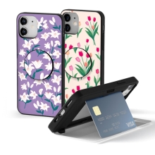 [TryCozy] 블루밍 카드도어범퍼케이스+원형 스마트톡