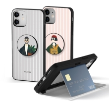 [TryCozy] 아저씨와소녀 카드도어범퍼케이스+원형 스마트톡