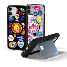 [TryCozy] 컬러팝패치 카드도어범퍼케이스+원형 스마트톡