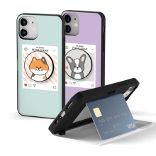 [TryCozy] 펫스타그램 카드도어범퍼케이스+원형 스마트톡