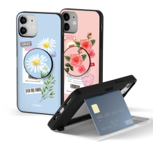 [TryCozy] 플라워영수증 카드도어범퍼케이스+원형 스마트톡