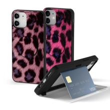 [TryCozy] 호피 카드도어범퍼케이스+원형 스마트톡