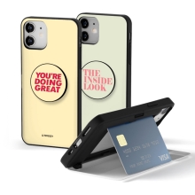 [TryCozy] 문구시리즈 카드도어범퍼케이스+원형 스마트톡