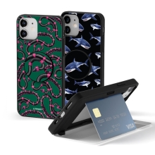 [TryCozy] 와일드애니멀 카드도어범퍼케이스+원형 스마트톡