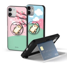 [Silver Bell]실버벨 귀염뽀짝 나들이시바 카드도어범퍼케이스+원형 스마트톡