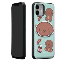 [TryCozy] 댕댕이 초코 카드도어범퍼케이스+에폭시 스마트톡