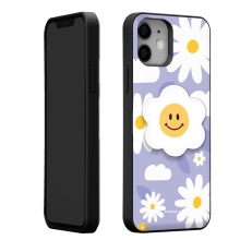 [TryCozy] 스마일플라워 패턴 카드도어범퍼케이스+에폭시 스마트톡