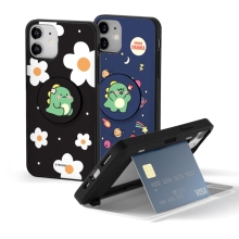 [TryCozy] 리틀티노의 하루 카드도어범퍼케이스+원형 스마트톡