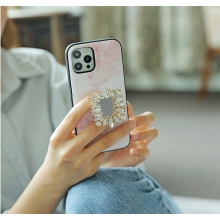 [TryCozy] 마블링 미러큐빅톡 카드도어범퍼케이스