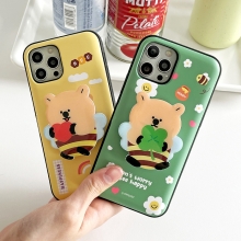 [TryCozy] 꿀벌 쿼카 카드도어범퍼케이스+에폭시 스마트톡