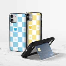 [TryCozy] 스윗베어패턴 카드도어범퍼케이스