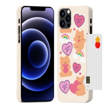 [TryCozy] 러브베어패턴 카드 3D곡면하드케이스