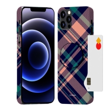 [TryCozy] 사선체크 카드 3D하드 스마트톡케이스