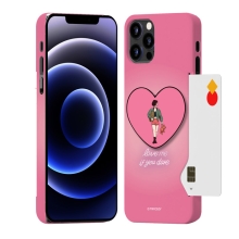 [TryCozy] 네온아저씨와소녀 카드 3D하드 하트스마트톡케이스