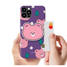 [TryCozy] 베어 플라워 에폭시톡 카드 3D곡면하드케이스