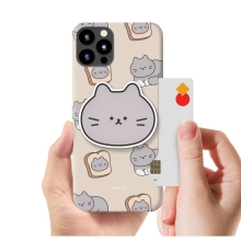 [TryCozy] 야옹이 식빵 에폭시톡 카드 3D곡면하드케이스