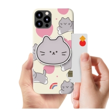 [TryCozy] 야옹이 점프 에폭시톡 카드 3D곡면하드케이스